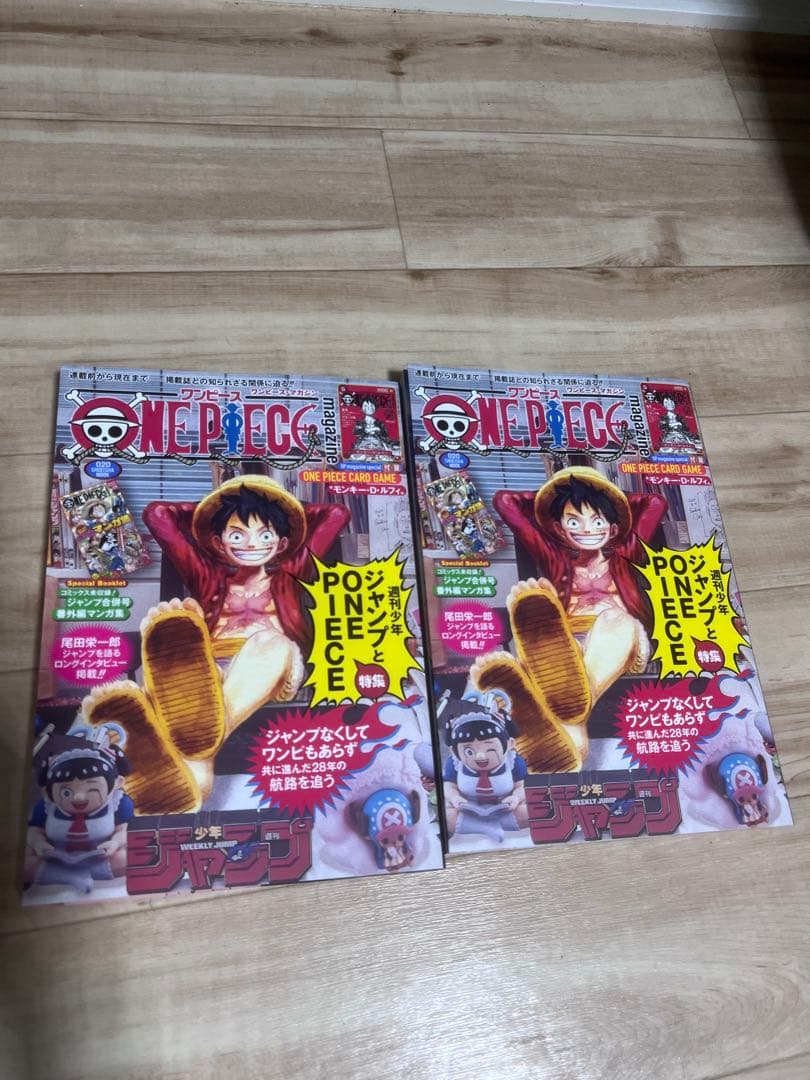 One piece magazine 20 2カード付き ポケモンボックス