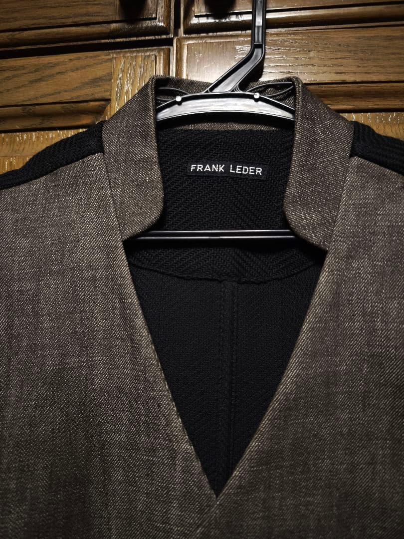 フランクリーダー　×　SLOW＆STEADY別注　ジャーマンデニムベスト　S