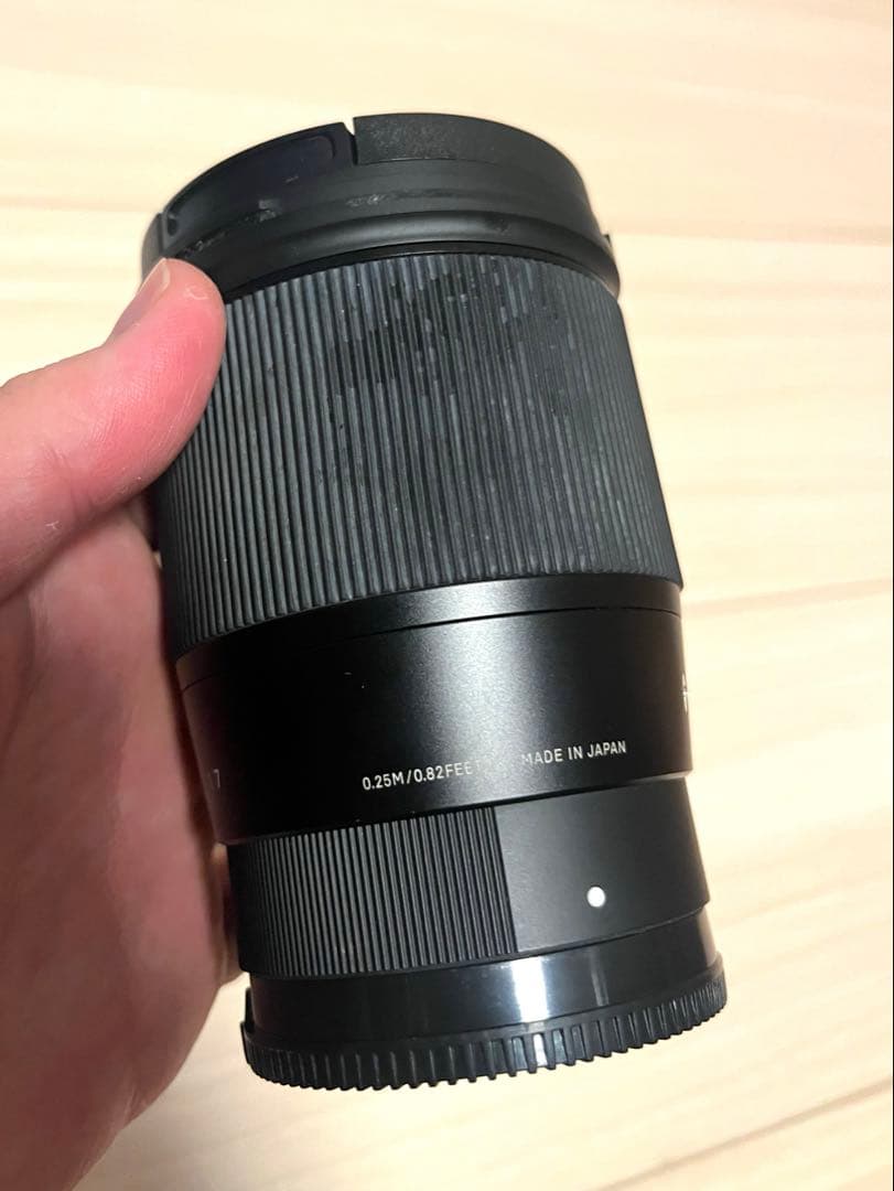 Sony eマウントSIGMA16mm F1.4DCDN