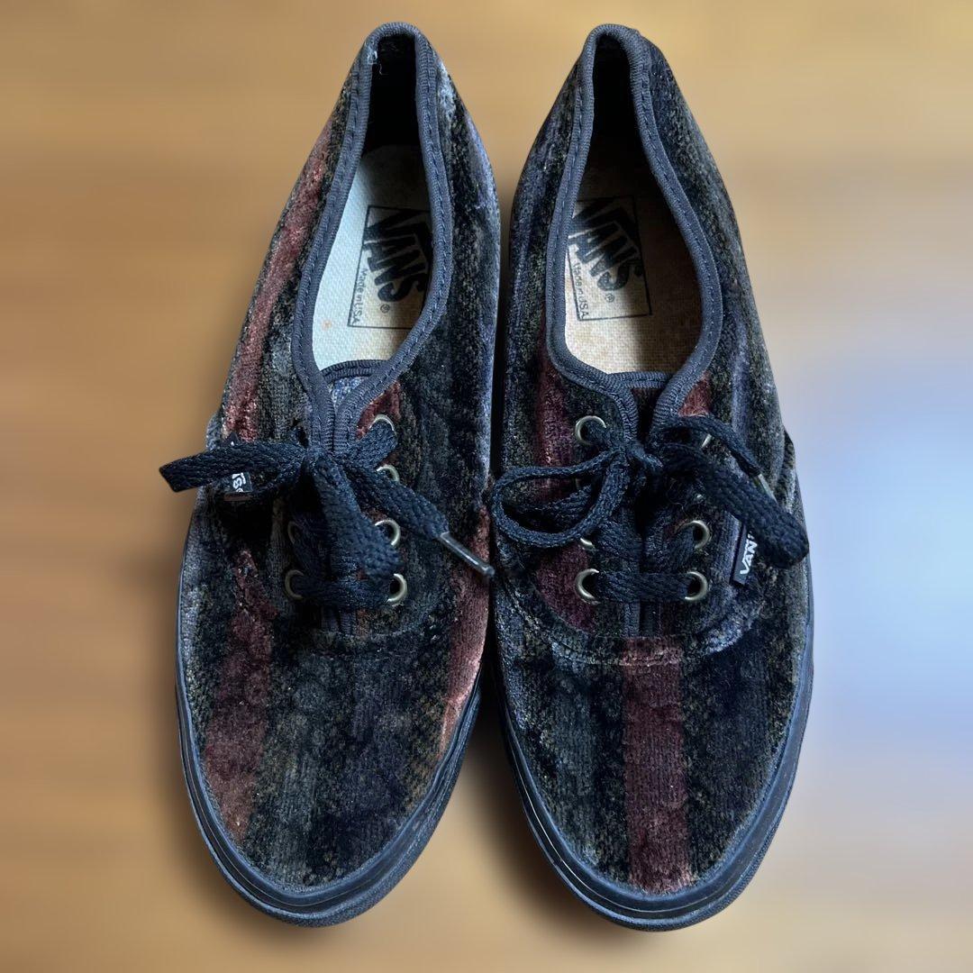 90s VANS ERA 別珍 US8 アメリカ製 ビンテージ