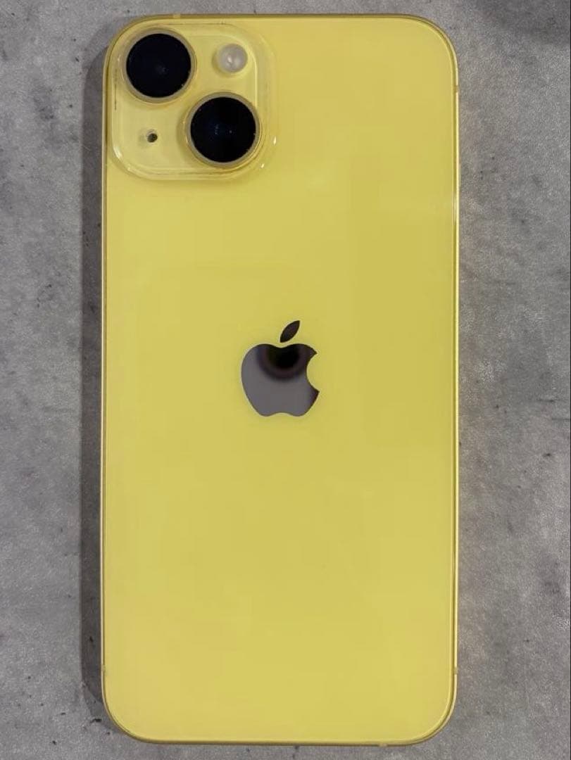 Apple iPhone 14 本体イエロー 128GB SIMフリーモデル