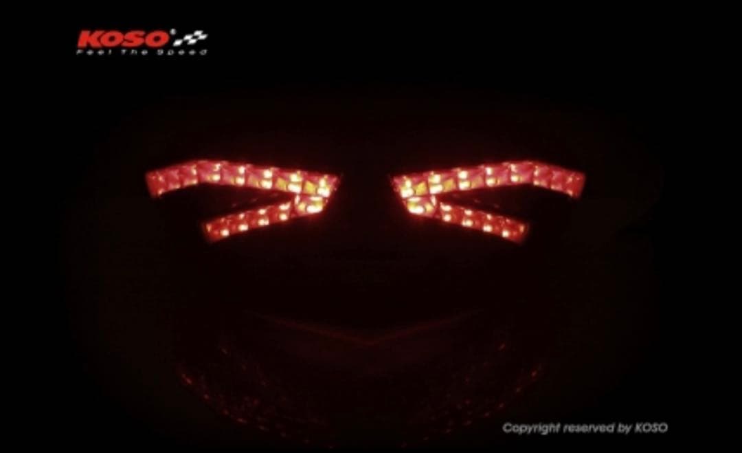 KOSO インフィニティLEDテール [シグナスX3型]
