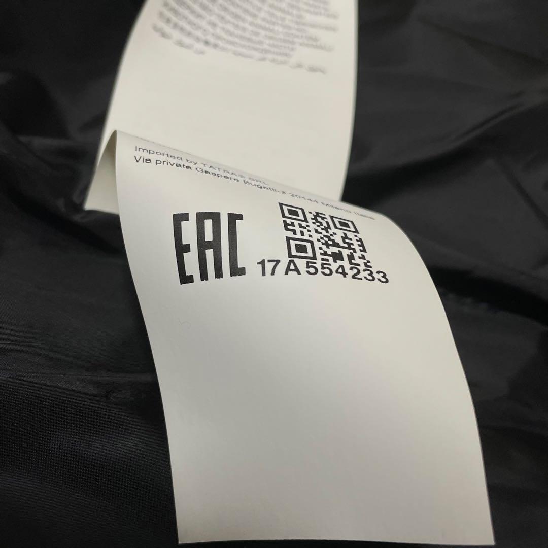 極美品✨近年TATRAS タトラス ポリテアマ ダウンジャケット ブラック04