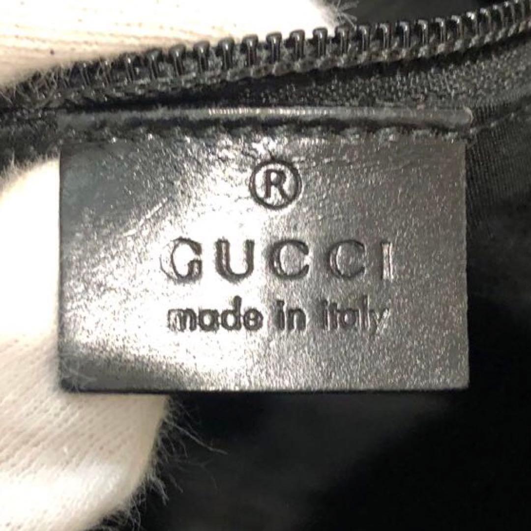 極美品✨グッチ GUCCI メッセンジャーバッグ ショルダーバッグ　ブラック