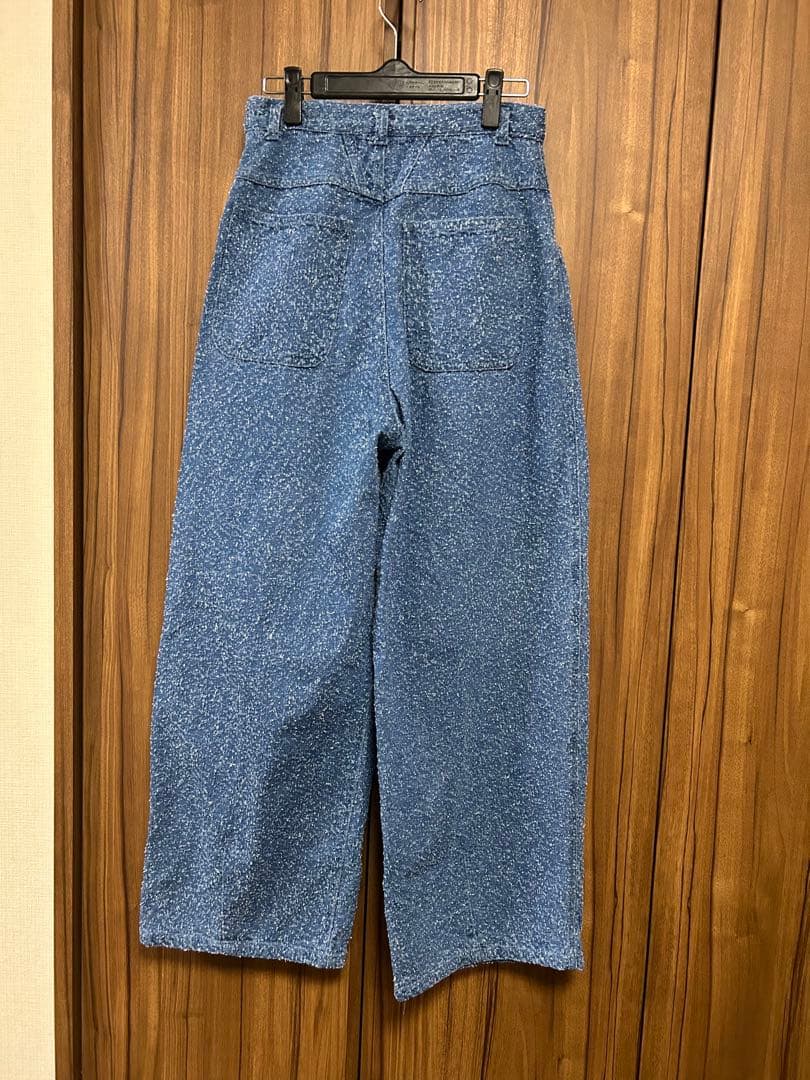 美品★ MEDI SCRATCH OVAL WIDE DENIM