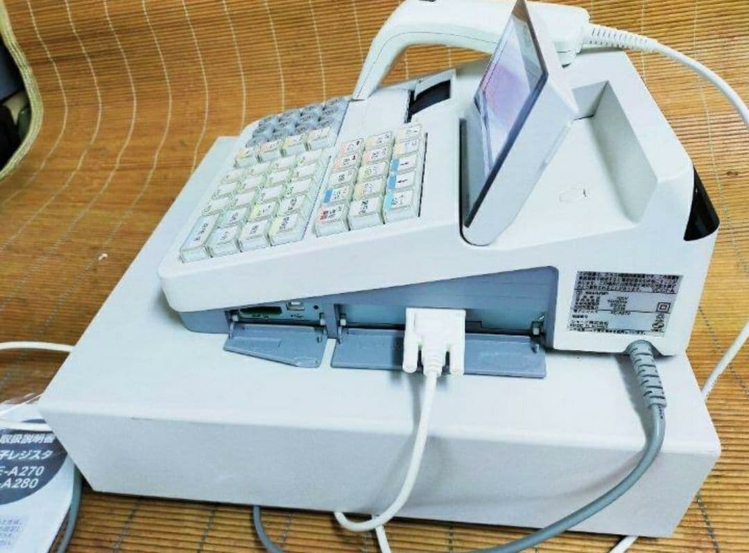 シャープレジスターXE-A270　PC連携　スキャナ付き　n720027