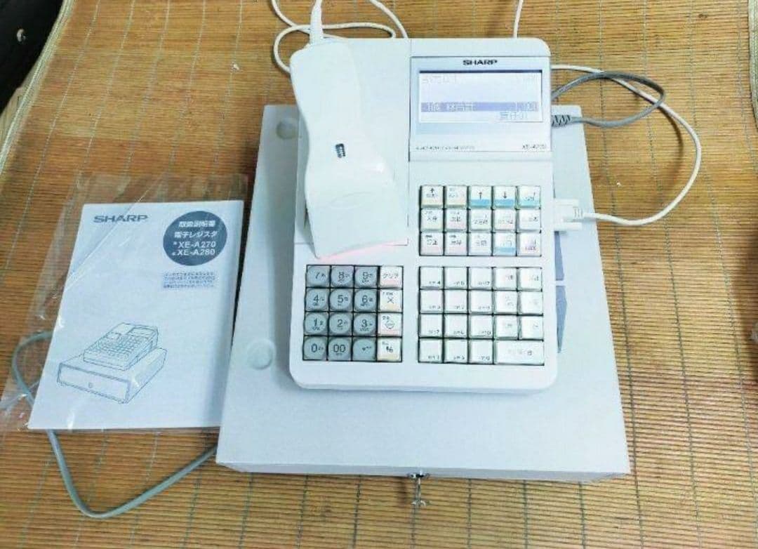 シャープレジスターXE-A270　PC連携　スキャナ付き　n720027