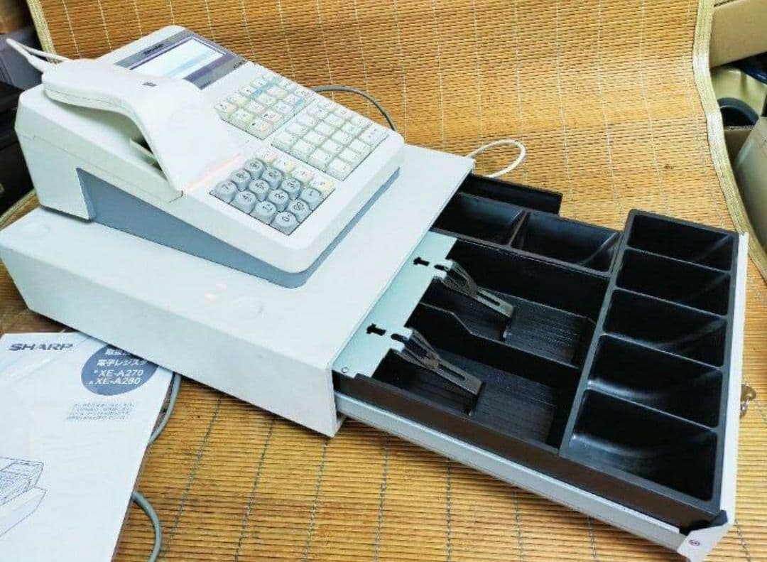 シャープレジスターXE-A270　PC連携　スキャナ付き　n720027