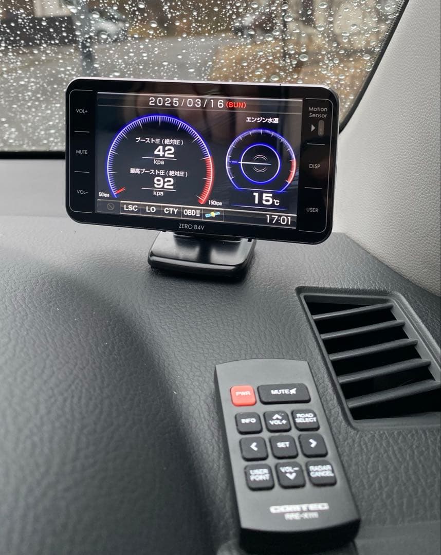 Comtec zero 84v obd2 付き