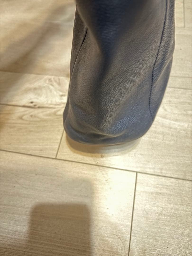 フェリージ　レザー トートバッグ ダークブルー