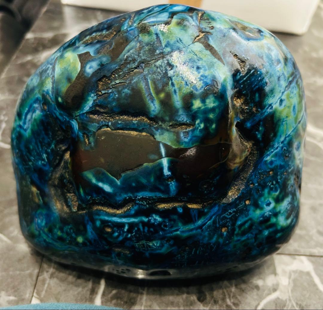 力*石様 青瑪瑙ブルーアゲート緑瑪瑙グリーンアゲート瑪瑙原石アゲートジオード5k