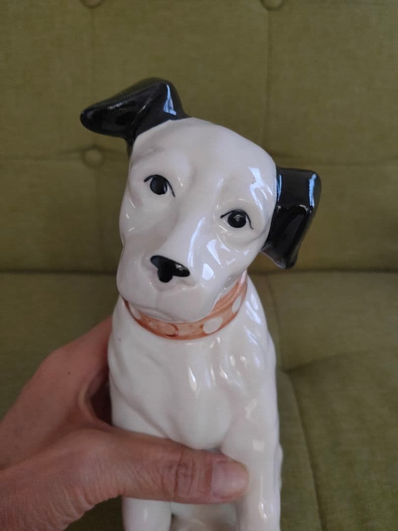 陶器製犬の置物3匹セット