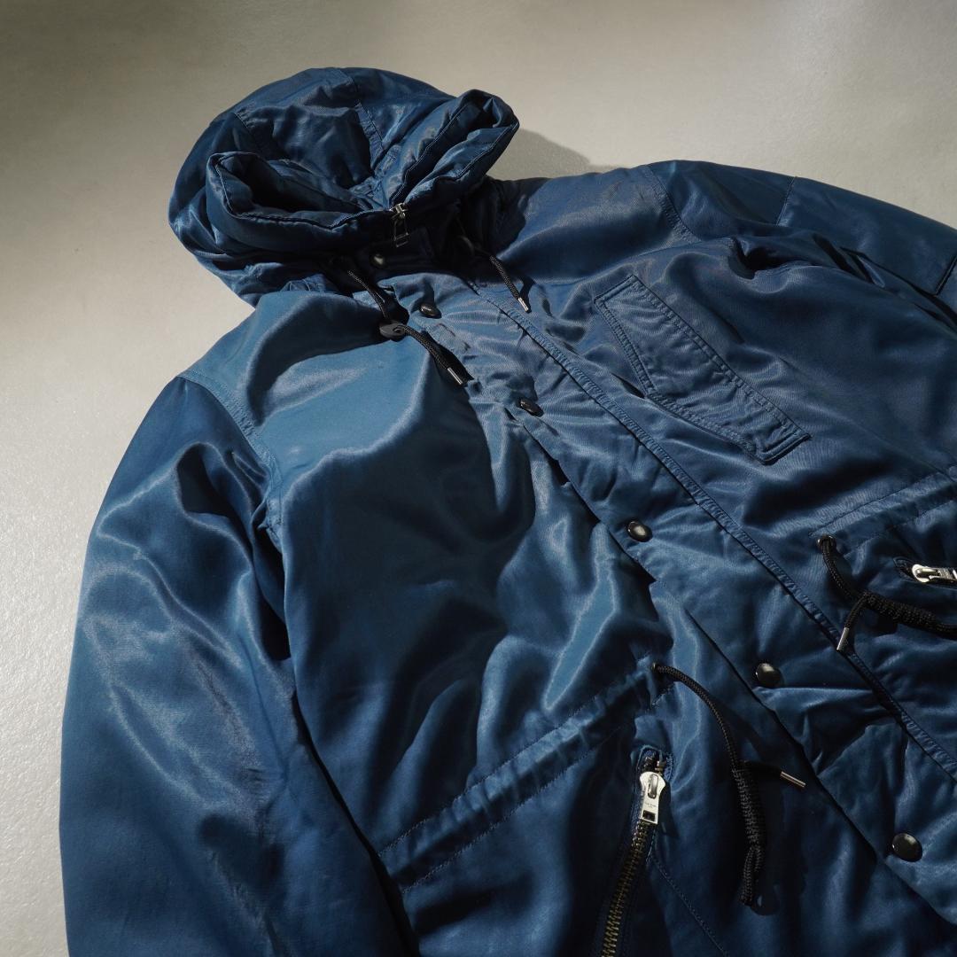 Paul Smith jeans モッズコート ダウン ブルー/AZ197