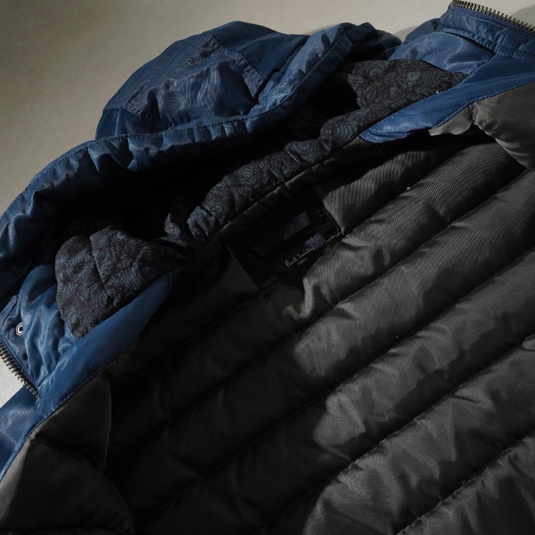 Paul Smith jeans モッズコート ダウン ブルー/AZ197
