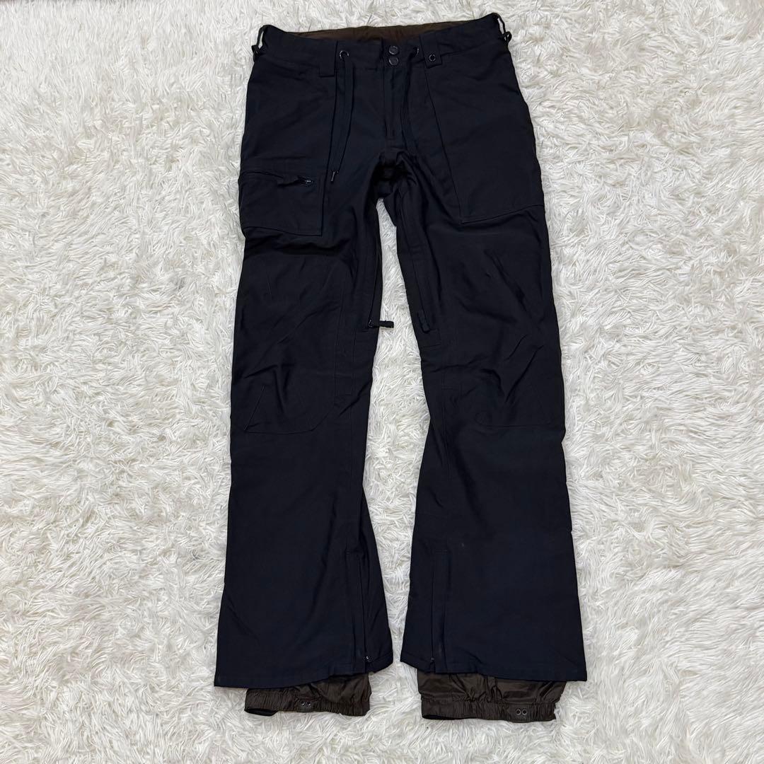 1918　BURTON　バートン　DRY RIDE　スノーボードパンツ　S　黒