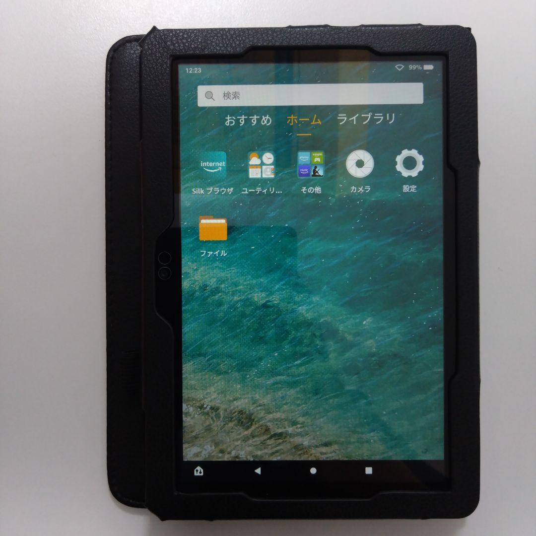 美品・カバー付 Amazon Fire HD 8 第10世代 32GB ブラック