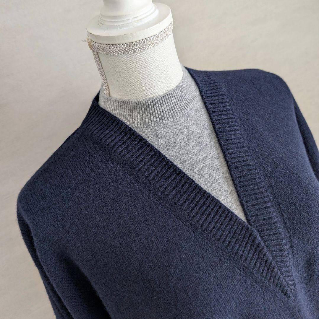 ENFOLD エンフォルド V-NECK LAYERED PULLOVER