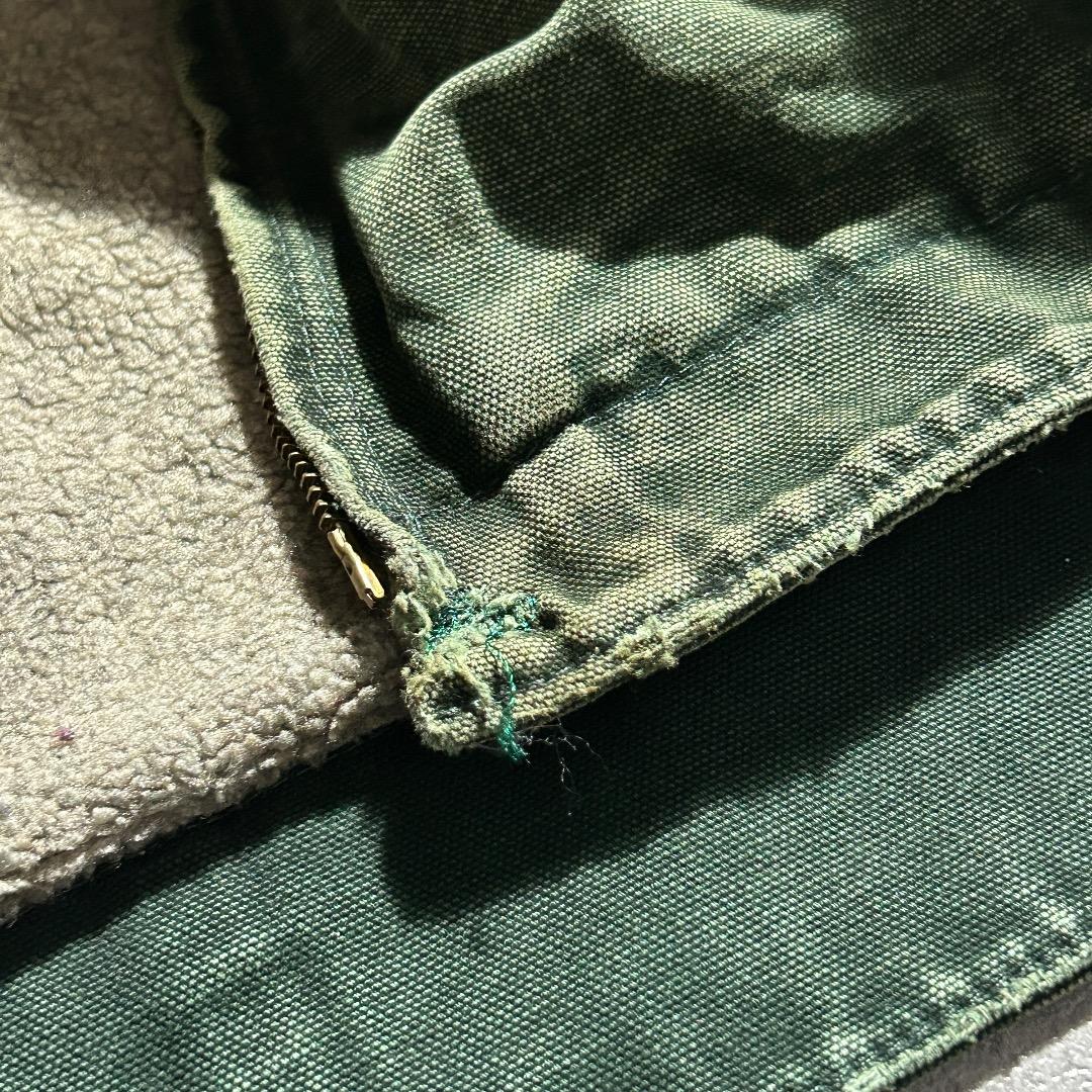 00s メキシコ製USA生地 グリーン カーハート アクティブジャケット