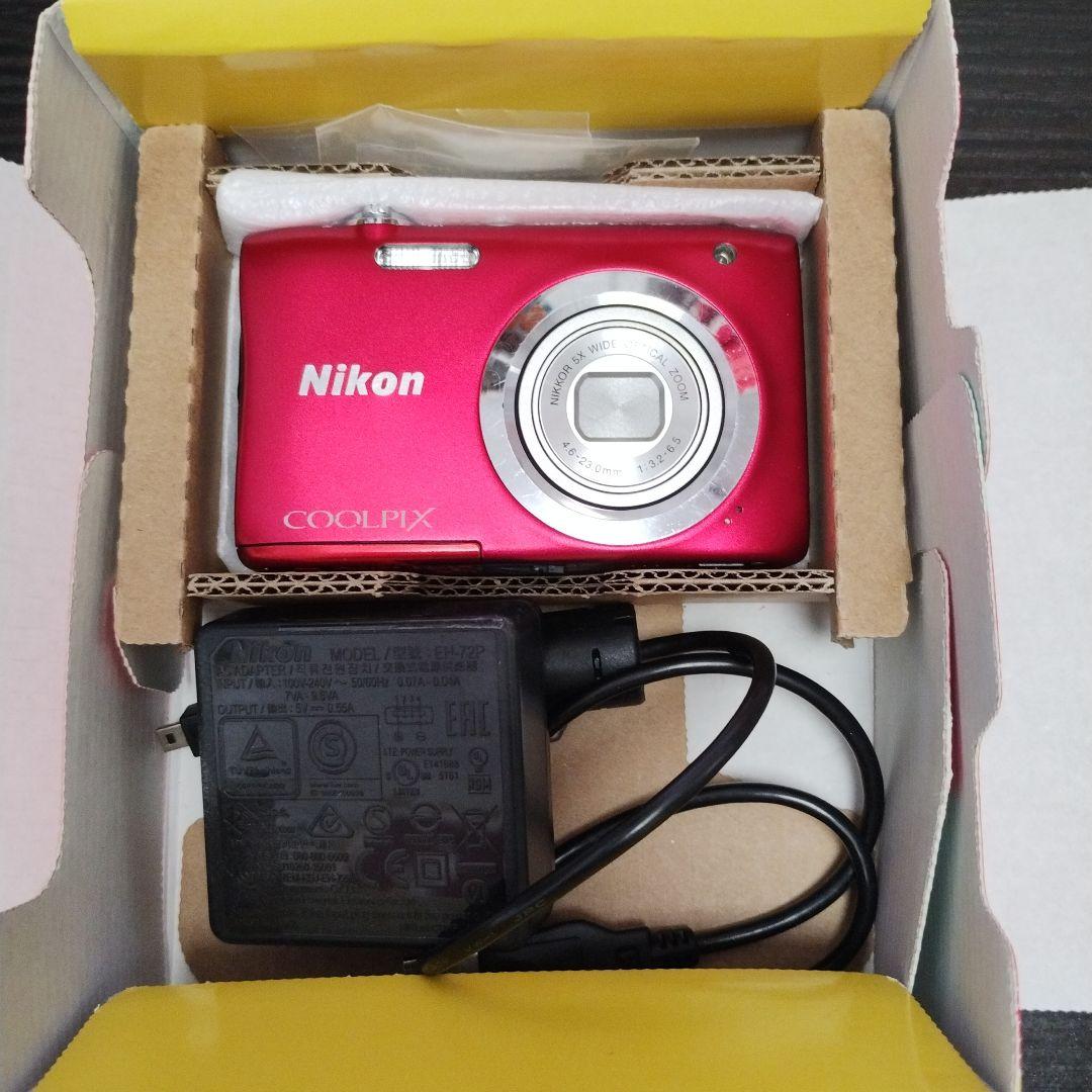 【訳あり】Nikon COOLPIX A100 ピンク 充電器付き
