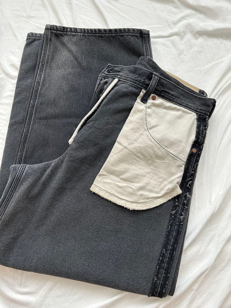 小*）様 INSCRIRE Lee コラボデニム 新品同様 S ブラック