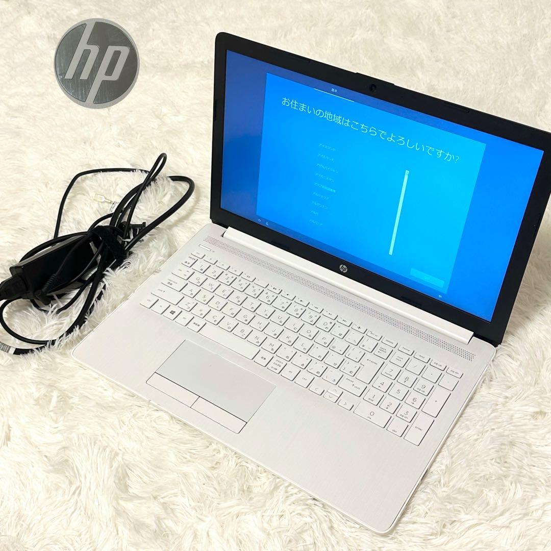 HP エイチピー ノートパソコン PC 15-db0232AU ホワイト