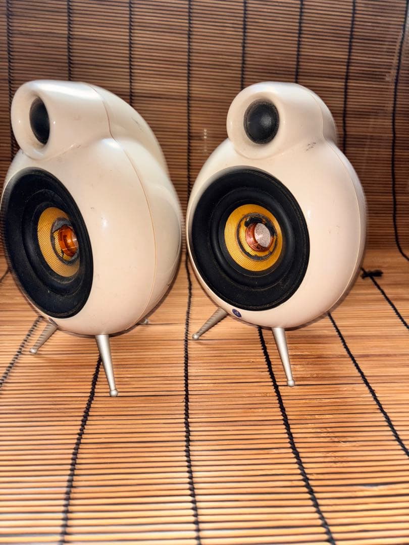 MicroPod SE ユニークデザイン パッシブスピーカー　ジャンク扱いです。
