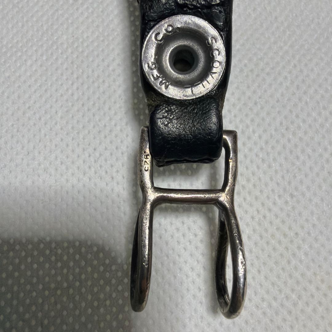 CHROME HEARTS クロムハーツ　ベルトループ　フローラル