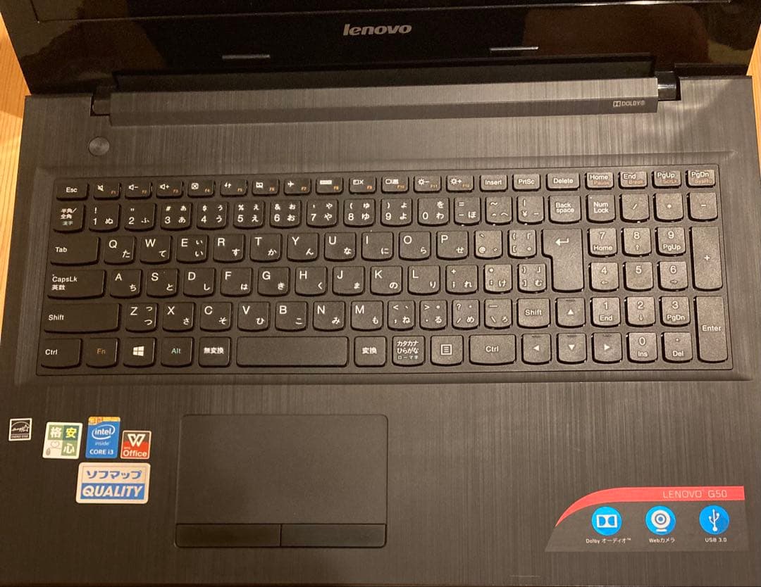美品Lenovo G50-80(Chrome OS Flex導入) PD給電可能
