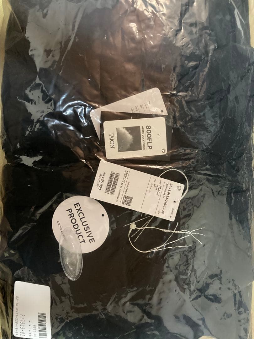 TAION×BEAMS 別注コラボ ダウンジャケット