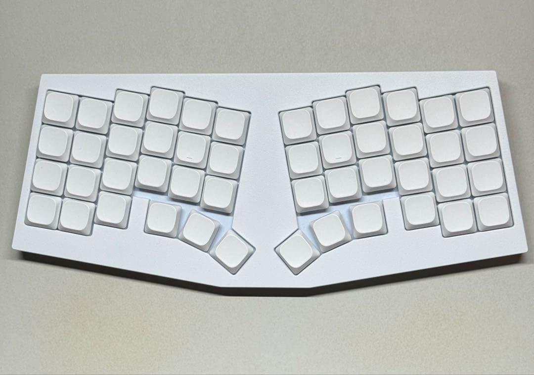 Cornelius LP 白 A Stock スイッチ＋キーキャップ付