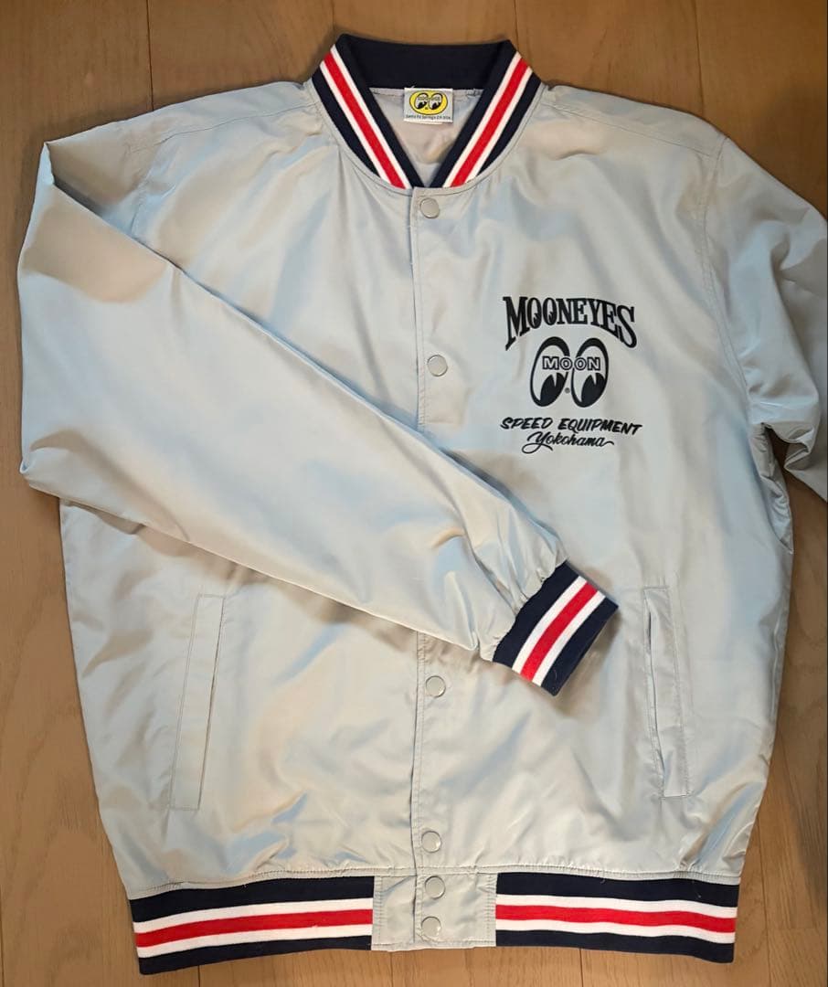 MOONEYES ジャンパー・ブルゾン シルバー