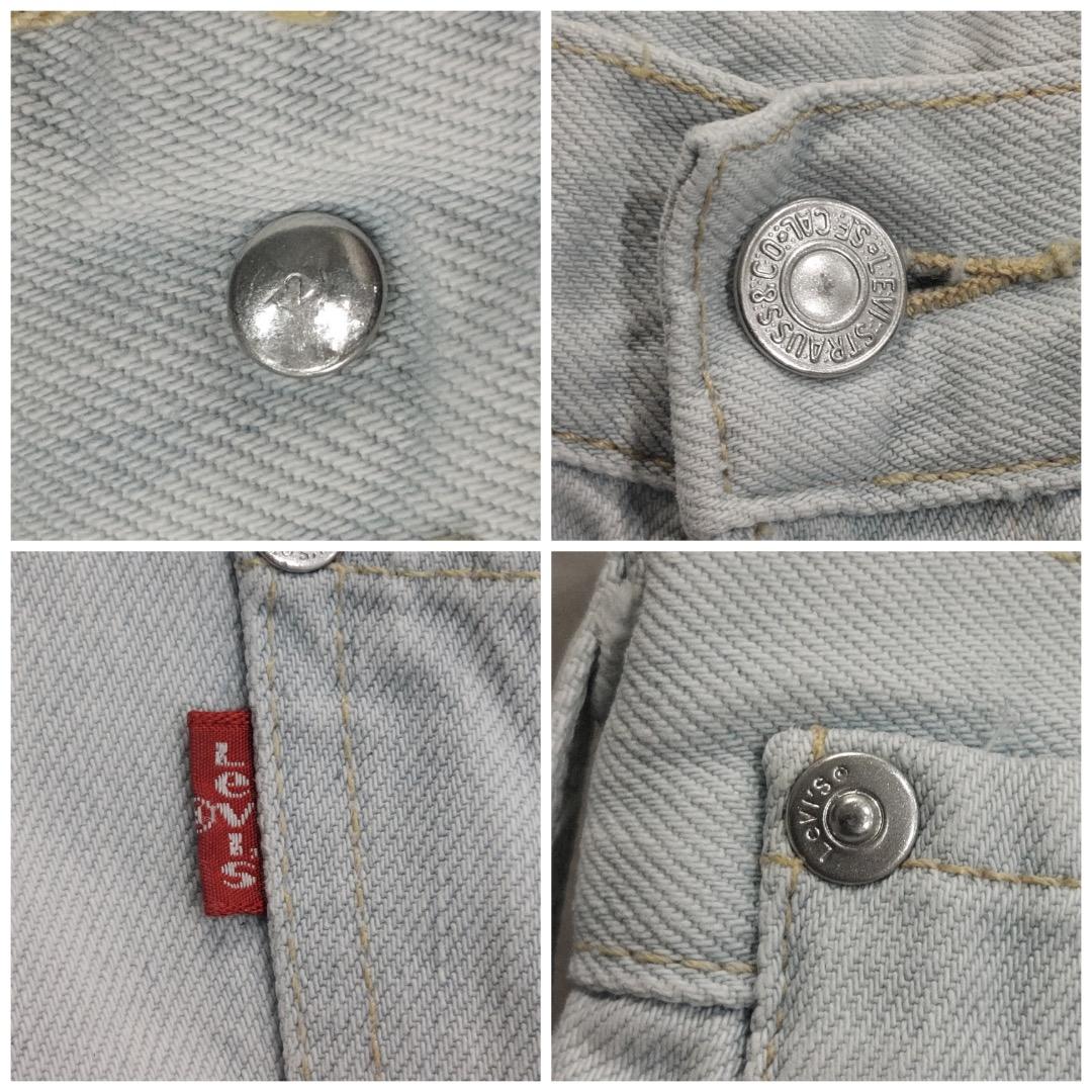 リーバイス エンジニアード ジーンズ W32 00s 青 古着 立体 18595