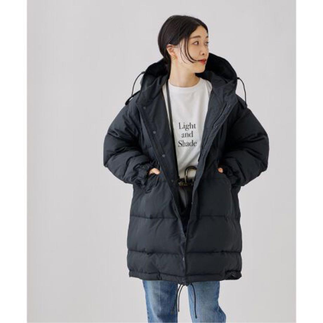 美品【STAMMBAUM】LESSAGE DOWN COAT ダウン　コート 黒