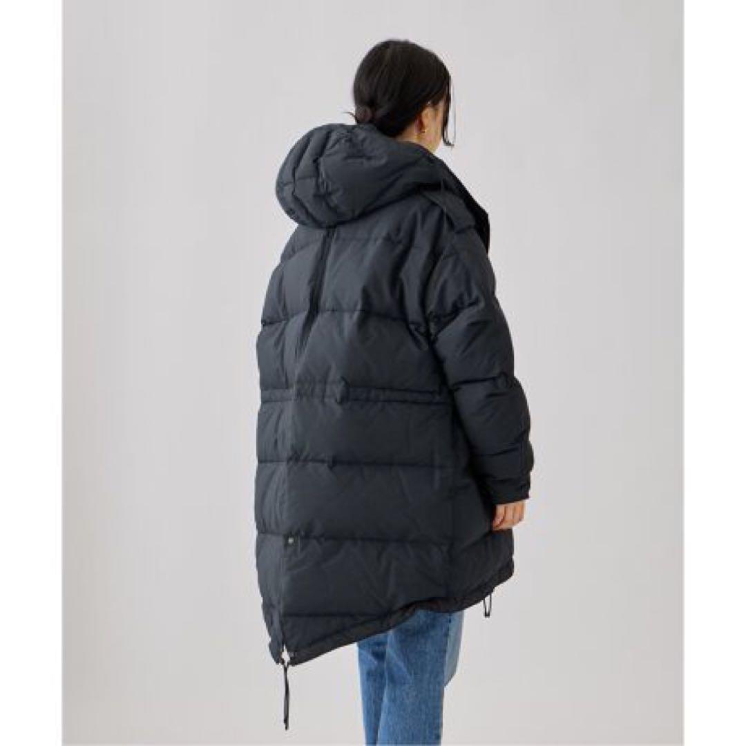 美品【STAMMBAUM】LESSAGE DOWN COAT ダウン　コート 黒