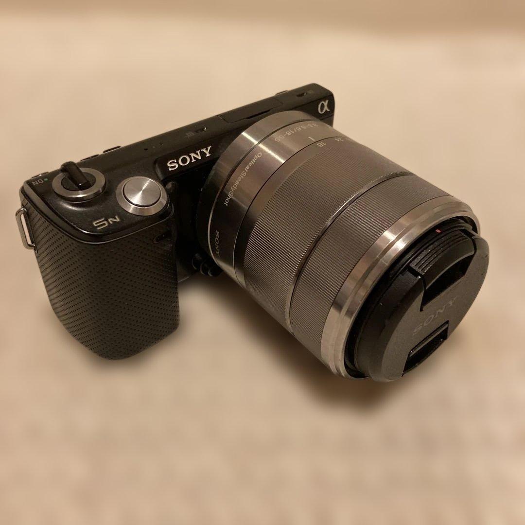 SONY NEX-5N ミラーレス 一眼カメラ ダブルレンズキット ブラック