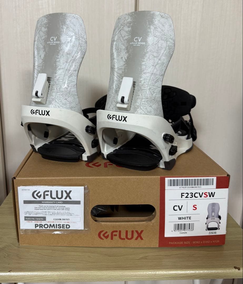 flux cv s フラックス　ビンディング　S サイズ　カービング　美品