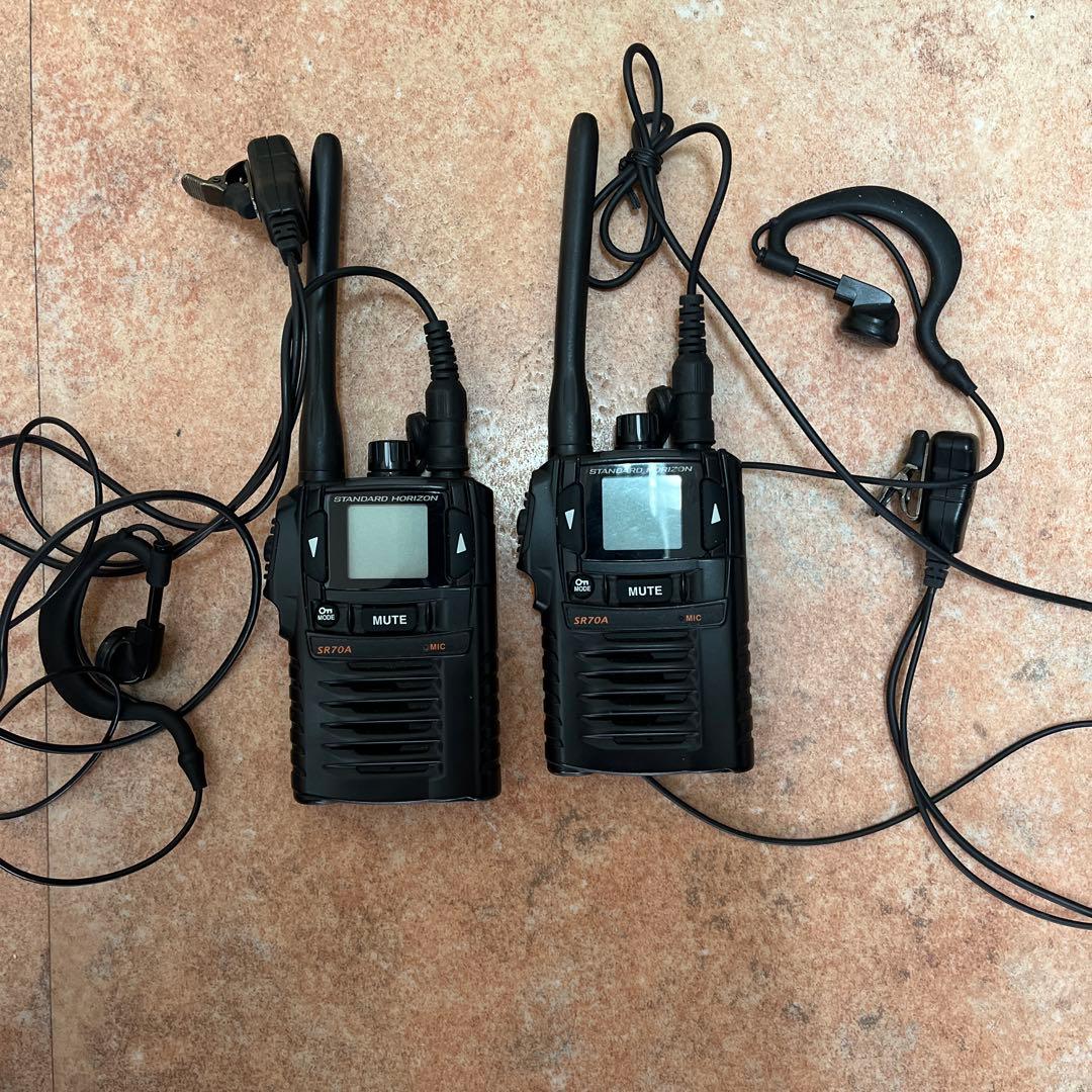 SR70A トランシーバー 2台セット
