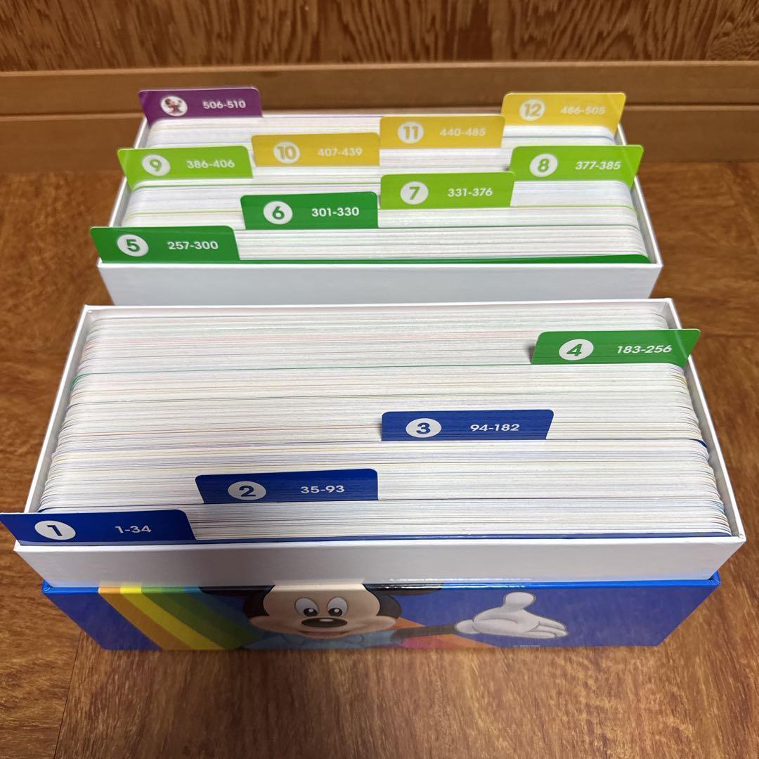 最新　トークアロング・Ｑ＆Ａカード　ディズニー英語システム　DWE　未開封あり