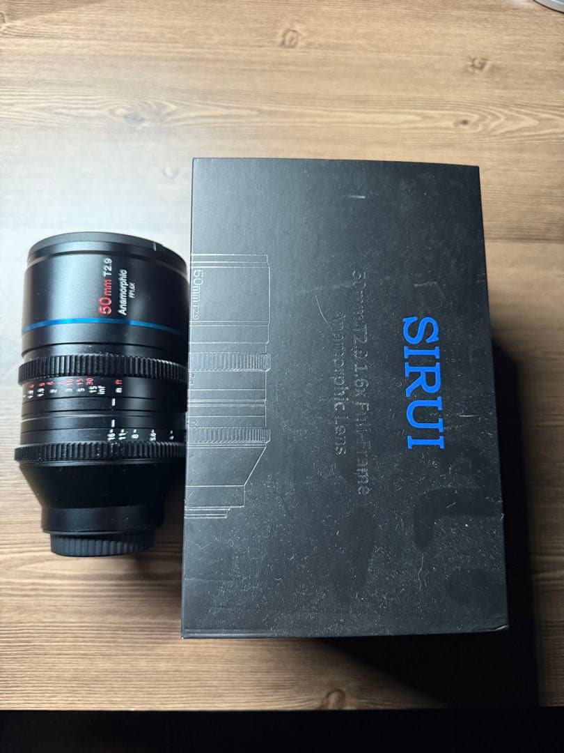 Eマウント　SIRUI 50mm T1.9 アナモルフィックレンズ 本体