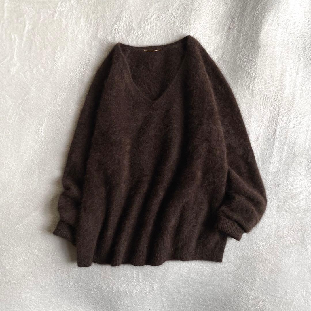 【ほぼ未使用✨】L'Appartement ふわふわ　MOHAIR ニット　軽い