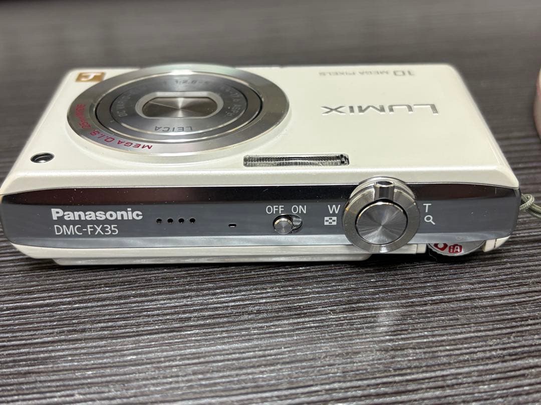 Panasonic LUMIX DMC-FX35 パナソニック ホワイト