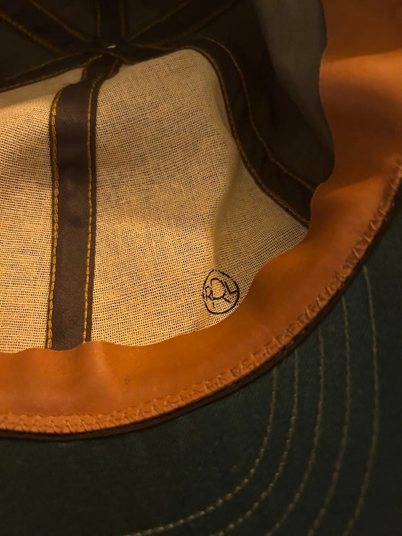 DOUBLE RL カモフラージュ ナイロンベースボールキャップ