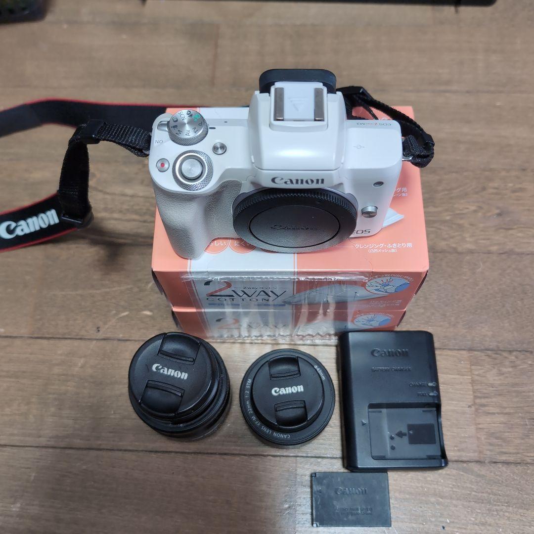 レンズ無し値引きします。キャノン　KISS　M２　ホワイト