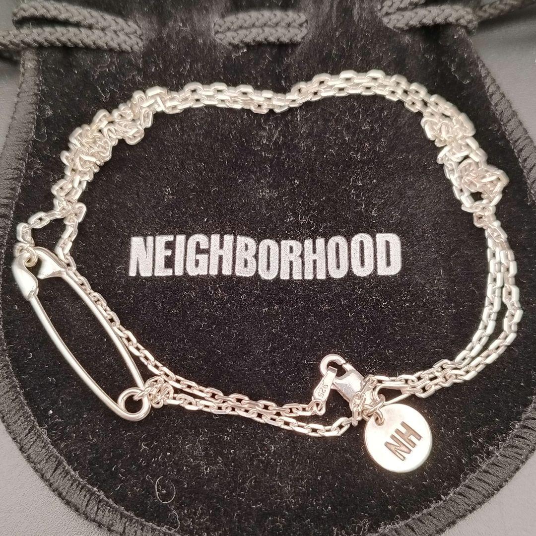 ネイバーフッド ネックレス シルバー925 silver925 チェーン安全ピン