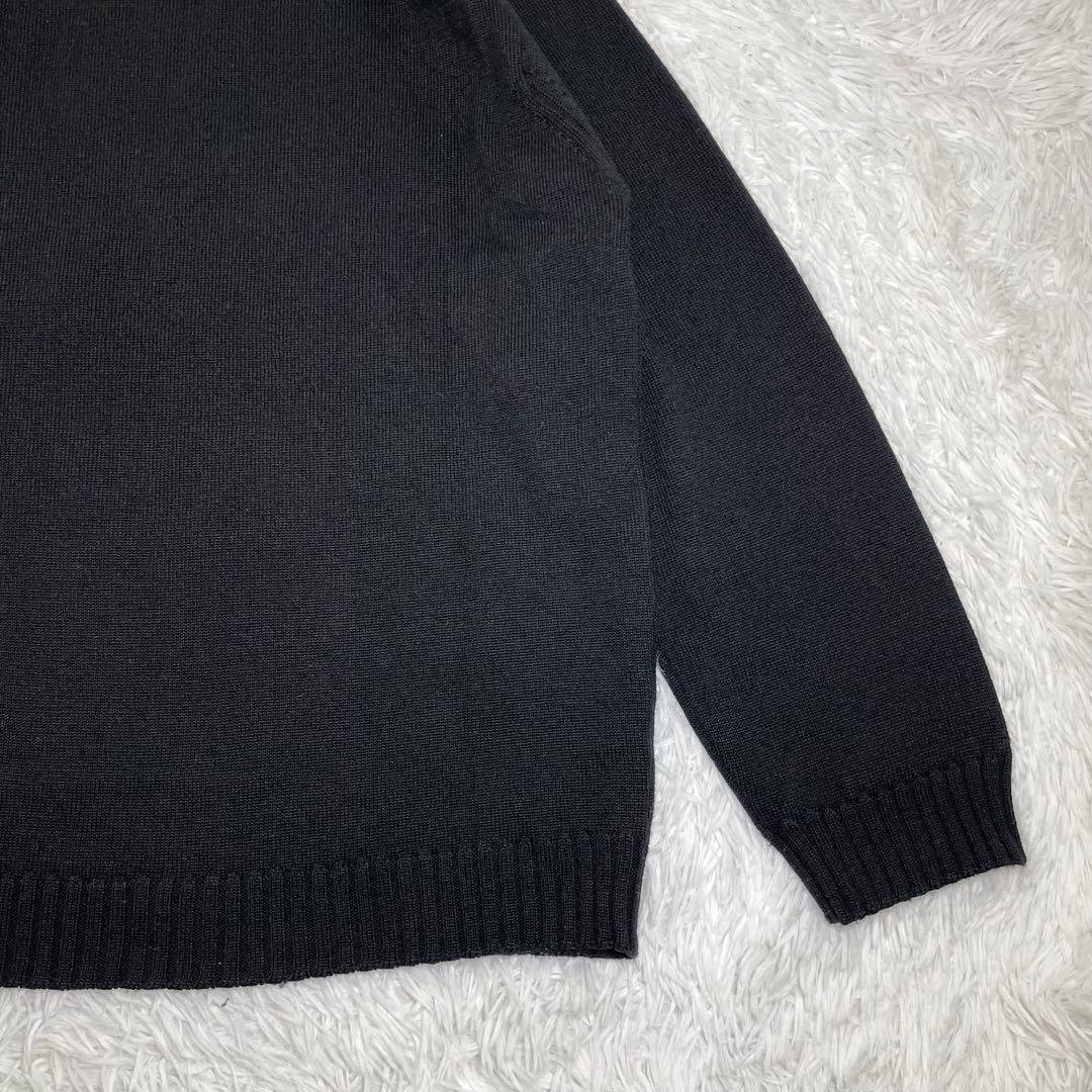 【美品】ジョンスメドレー　タートルネックニット・セーター・ウール・MED・M