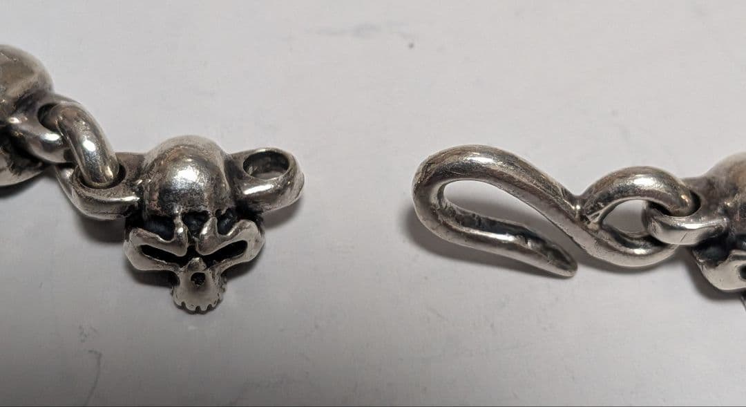 ブレスレット　ThirteenDesigns スカル