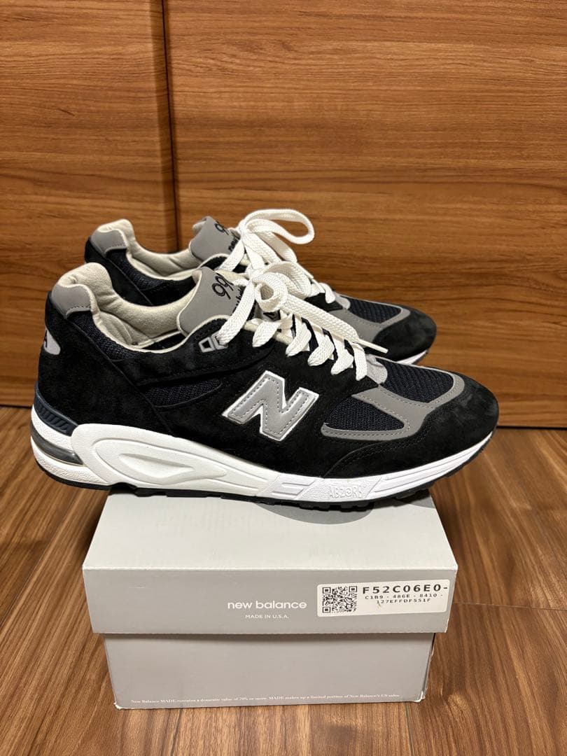 最終値下げ New Balance 990v2 ブラック　29.5cm