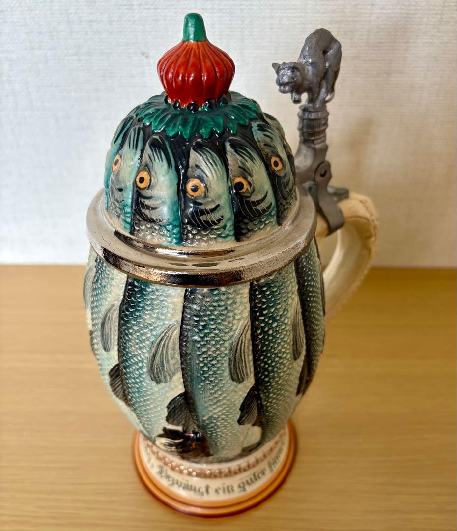 ＊ビアマグカップ　ジョッキ　ドイツ製　置物　希少品＊