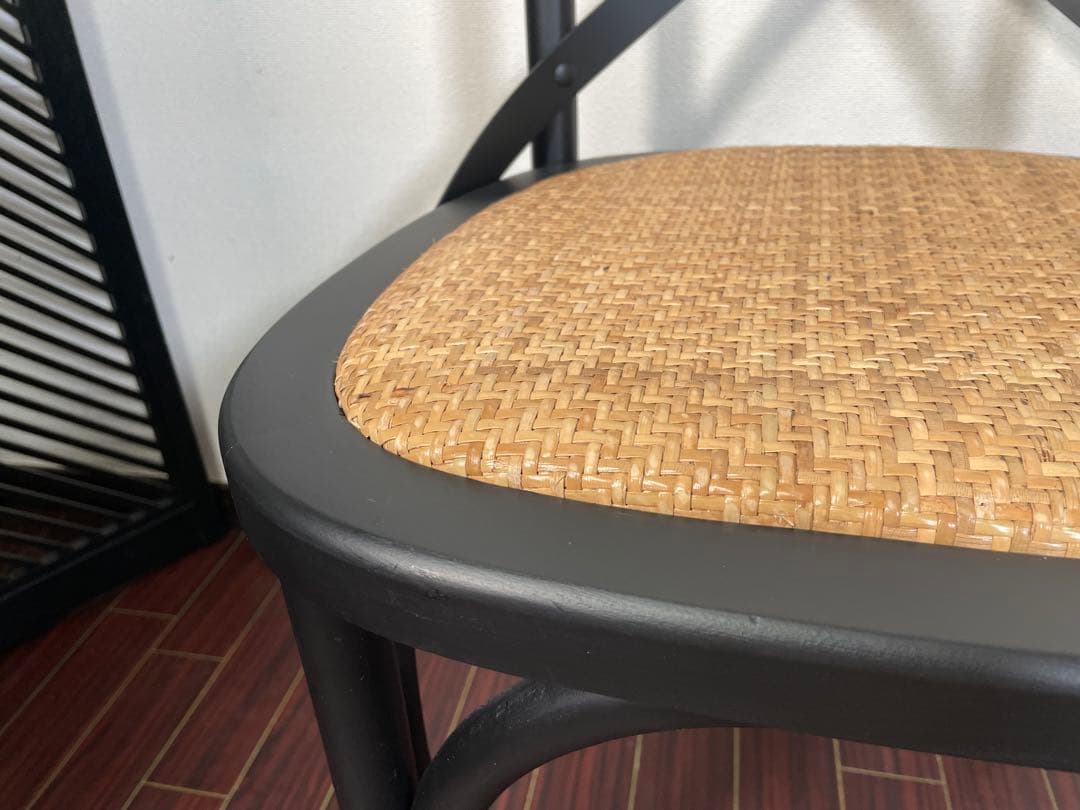 CRASH GATE ノットアンティークス クロスバックチェア ラタン