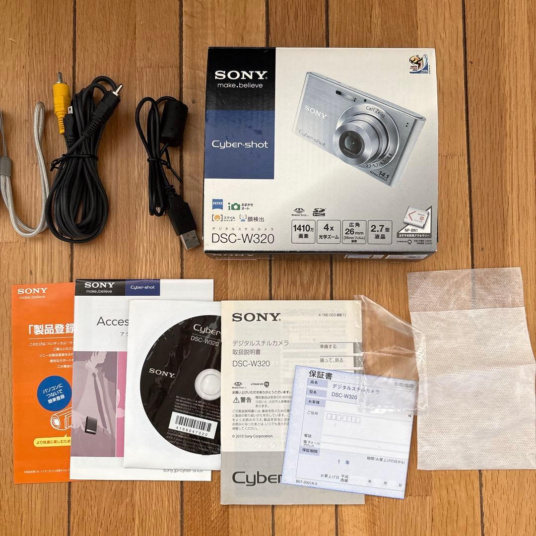 SONY Cyber-shot DSC-W320 ピンク コンパクトデジカメ